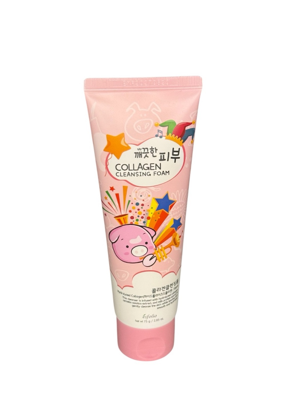 Esfolio Collagen Cleansing Foam face wash - Korean skincare (2.65 oz)
